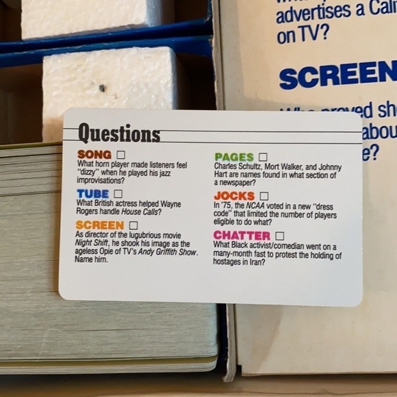 Vintage Parker Brothers People Weekly Magazine Trivia Game 1984 - Picture 9 of 11